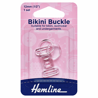 H460.C  Bikini Buckle - Clear..